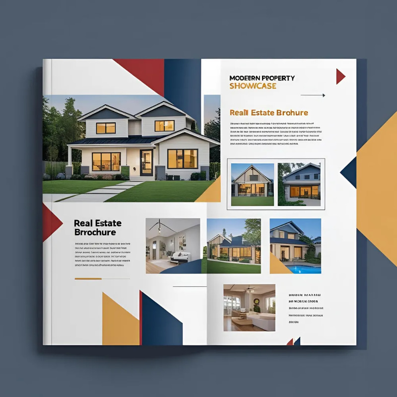 Real Estate Brochure - Modern Property Showcase - Sleek Marketing Template for Real Estate Professionals and Agencies