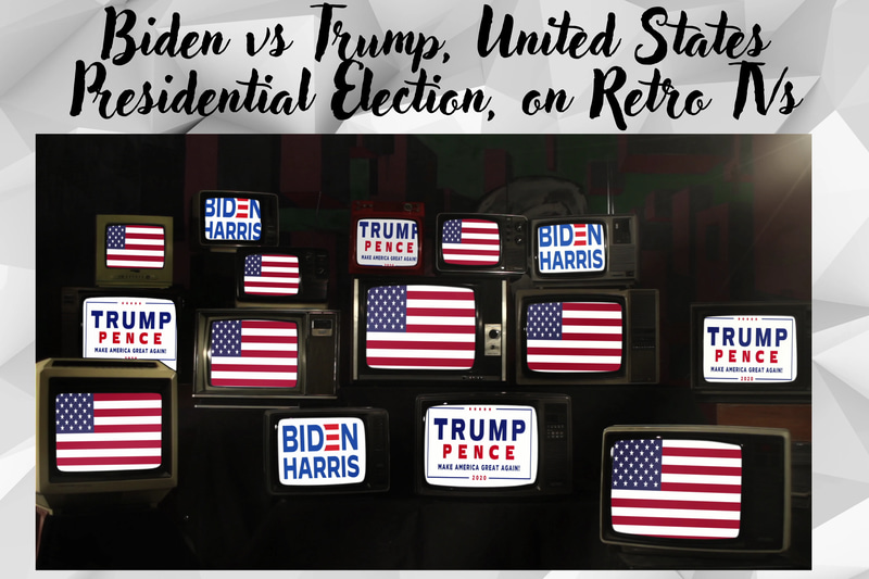 Biden Vs Trump Debate Clip - Dynamic Political Stock Video for Business and Media Projects