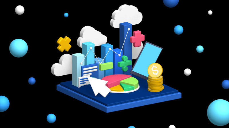 Isometric Infographic Low Poly - Clean 3D Template for Infographics and Presentations