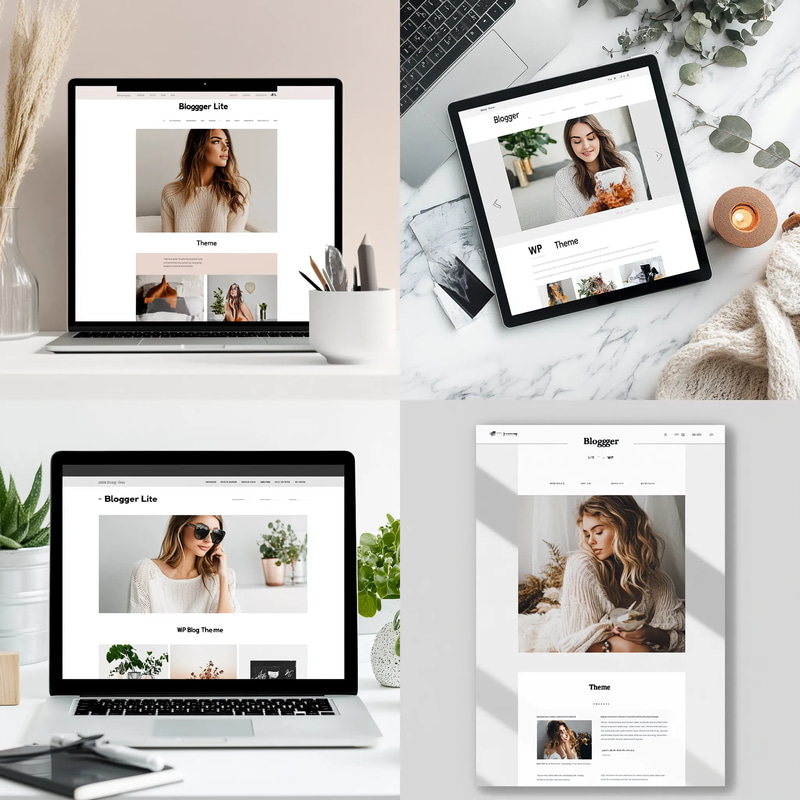 Blogger Lite WP Blog Theme - Sleek, Responsive WordPress Theme for Modern Bloggers and Content Creators