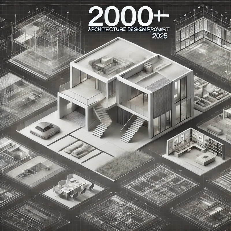 2000++ Architecture Design Prompt 2025 - Cutting-Edge AI-Powered Creative Prompts for Architects and Designers