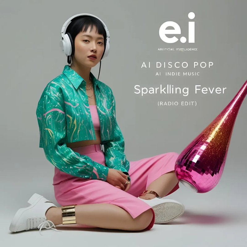 AI Disco Pop Sparkling Fever Radio Edit - Vibrant Indie AI Pop Music for Creative Projects and Media