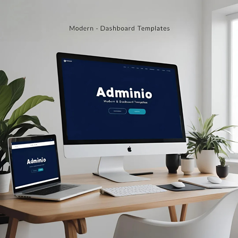 AdminIO Modern Dashboard UI - Sleek & Responsive Admin Template for Web Designers and Developers