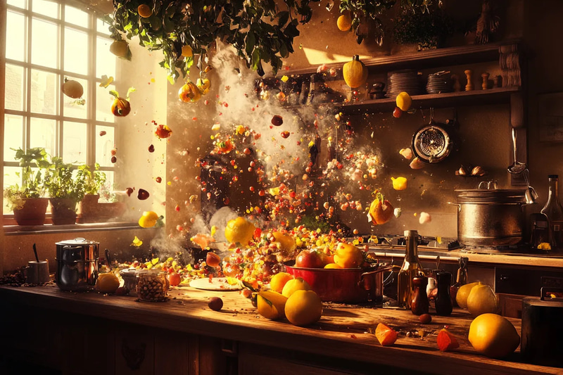 Simmercharms Pantry of Possibilities - Magical Realism Fantasy Art Collection for Creators and Storytellers