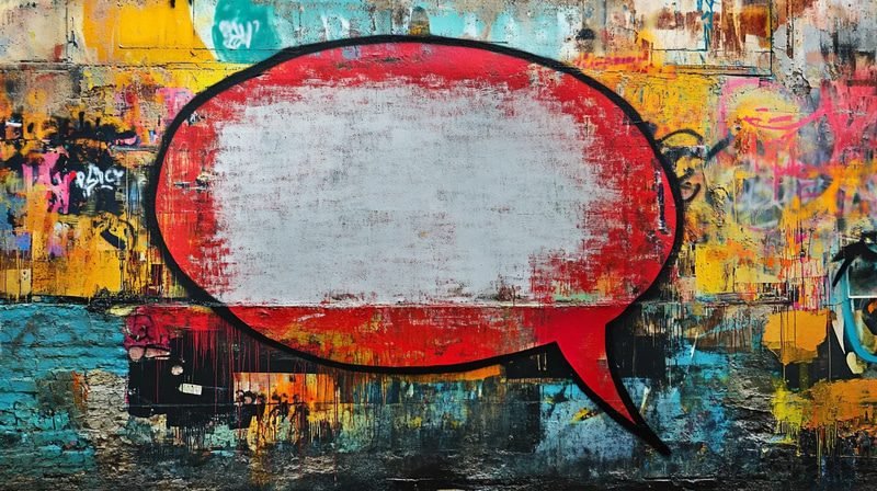 Giant Blank Canvas Graffiti - Immersive Interactive Street Art for Creators and Community Engagement