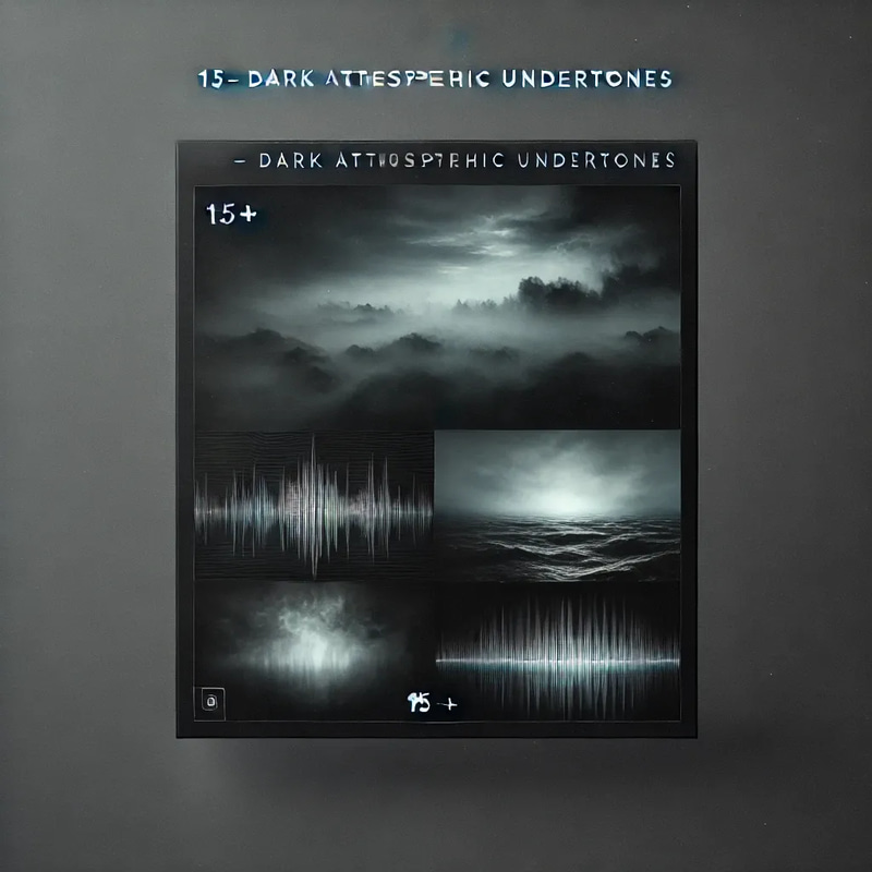15+ Dark Atmospheric Undertones - Immersive Audio Effects for Cinematic and Ambient Sound Design