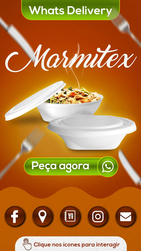 Meal Box Delivery WhatsApp Card - Clean Business Card Template for Food Delivery Brands and Local Vendors