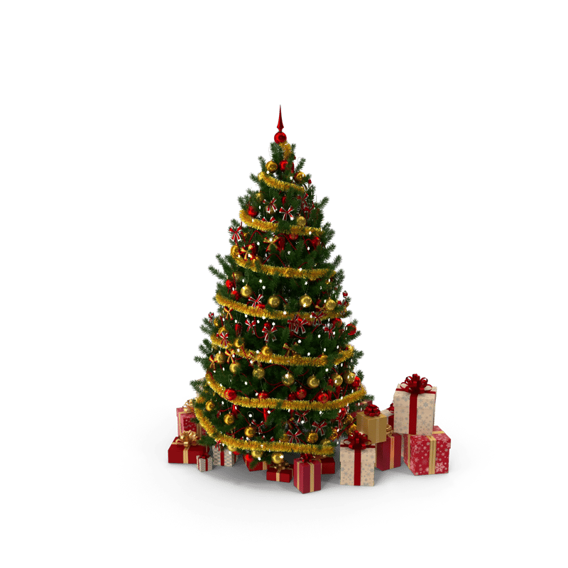 Alternate Xmas Tree Design - Creative 3D Render for Festive Visuals and Seasonal Branding 2025-2026