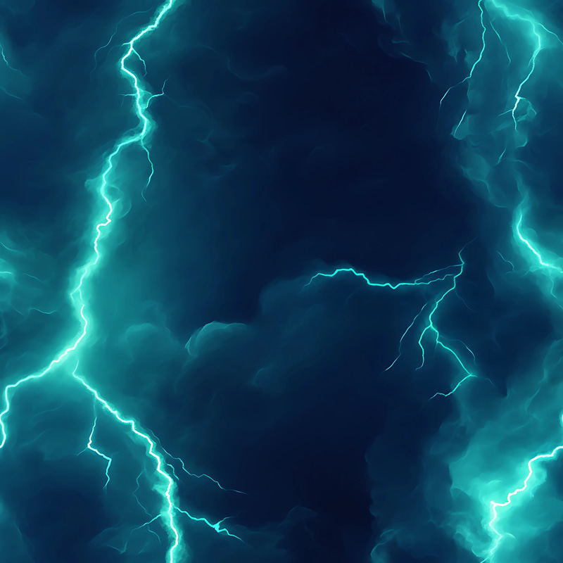 100 Thunderbolt Energy Patterns - Bold Distressed Graphic Textures for Dynamic Creative Projects