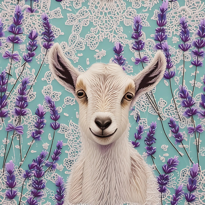 16 Andean Fluff Brigade Patterns - Vibrant Animal & Nature Textures for Creative Prints and Designs