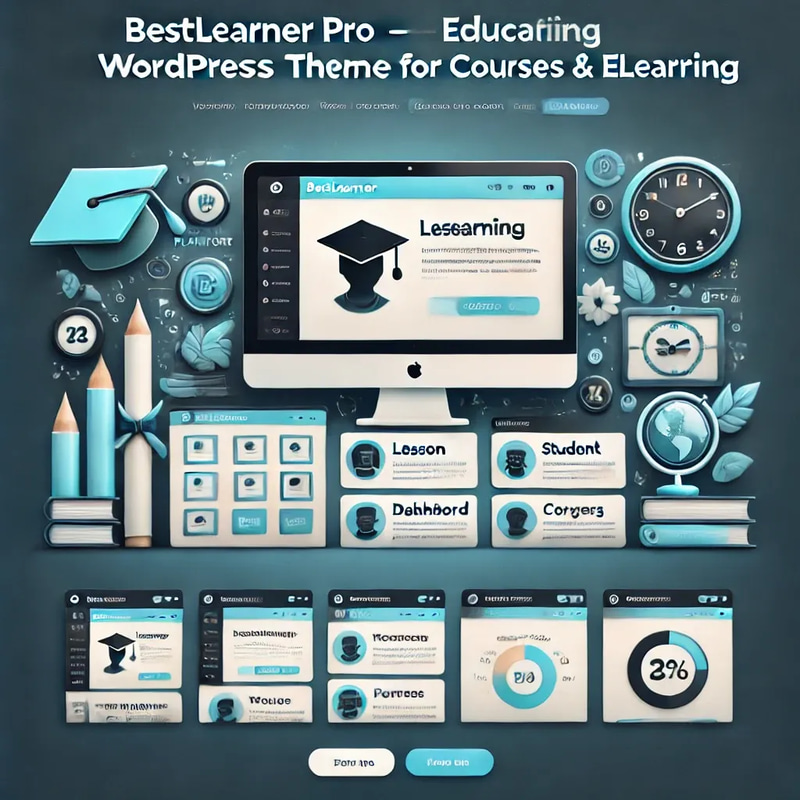 BestLearner Pro - Educational WordPress Theme for Courses and eLearning Platforms