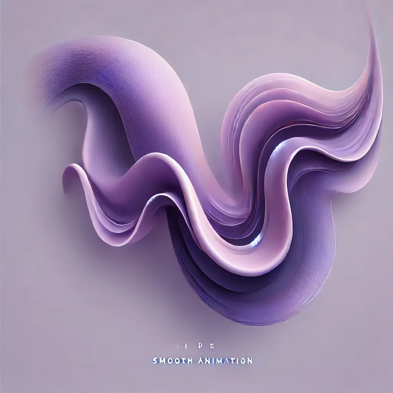 Purple Abstract Gradient Smooth Animation - Cinematic Motion Graphics for Creative Video Projects and Digital Storytelling